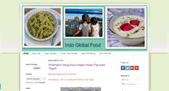 Desktop Screenshot of indoglobalfood.com